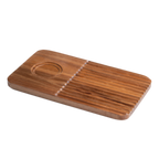 Thumbnail image #1 for Cardinal Acacia Wood Accessories By Arcoroc FP318 Acacia Wood Soup, Salad & Sandwich Board, 14 x 8 in Case of 6