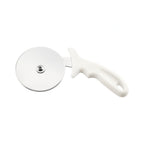 Thumbnail image #1 for CAC China B15PZ-4W 4-Inch Pizza Cutter with White Plastic Handle Case of 72