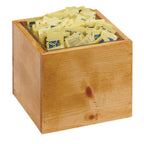 Thumbnail image #2 for Cal-Mil Madera 22096-99 Adjustable Rustic Pine Wood Condiment Holder, 7-1/2"W x 7-1/2"D x 7"H