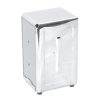 Thumbnail image #1 for Thunder Group SLNH001 Tall Countertop Napkin Dispenser, Stainless Steel, Mirror Finish, 4 x 7-Inch Napkins Case of 36