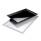 Thumbnail image #1 for Tableware Solutions USA Leone T8020 Rectangular Melamine Serving Tray, White, 14 x 9-1/2 x 1 in.