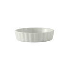 Thumbnail image #1 for Tuxton China DuraTux®© BPK-0805 Crème Brûlée & Soufflé Dish, 8 oz, 5" Round Fluted Porcelain 1 Dozen