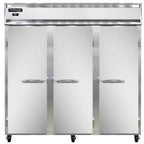 Thumbnail image #2 for Continental Refrigerator 3RN Three-Section Reach-In Refrigerator, Solid Full-Height Hinged Doors, Self-Contained Top-Mounted Refrigeration