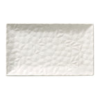Thumbnail image #1 for Reserve by Libbey - Status 988001236 Rectangular Porcelain Platter with Highly Polished Foot, 13" x 8"