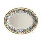 Thumbnail image #1 for Steelite International HL Ivory HL52763907 Oval China Platter, 12.625" x 9.75", Scalloped Edge 1 Dozen