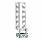 Thumbnail image #1 for Convotherm CSRT2020-4 Full-Size Sheet Pan Transport Trolley, 20-Pan Capacity, Locking-Brake Casters