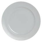 Thumbnail image #1 for Steelite International Rene Ozorio, Sonata 6314P1010 12" Round Porcelain Banquet Plate, Wide Rim