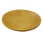 Thumbnail image #1 for TableCraft Products Cash & Carry BAMDRBAM2 Disposable Coated Bamboo Plate, 2-1/2" Round, Biodegradable Case of 4