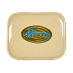 Thumbnail image #1 for Thunder Group Wei 0010J Rectangular Melamine Plate, 6-1/2" x 5-1/2", Break-Resistant Case of 6 Dozen