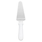 Thumbnail image #1 for New Star Foodservice Inc. 36138 Pie Server, 4-1/2-Inch Solid Blade, White Plastic Handle Case of 12