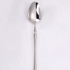 Thumbnail image #1 for Kadra Kitchenware Vikko Dine VF-SS35-IS Bouillon Spoon, Mirror Finish, Silver 18/10 Stainless Steel Case of 12