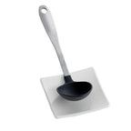 Thumbnail image #1 for TableCraft Products Sierra Collection™ CW4062X X-Small Orange Coated Cast Aluminum Spoon Rest, 2 oz.