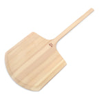 Thumbnail image #2 for New Star Foodservice Inc. 50356 Wood Square Pizza Peel, 18" x 18" Blade, 42" Overall Length Case of 12