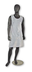 Thumbnail image #2 for San Jamar Disposable White Polyethylene Bib Apron, 28 x 46 Inches