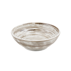 Thumbnail image #1 for Korin Inc Uzumaki BWS-292 Round China Pasta Bowl, 11 oz, 5-1/4" Diameter, Brown Spiral Design