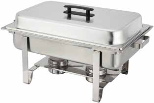 Product image #3 for Winco C-3080B Newburg Chafing Pans