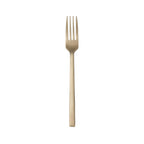 Thumbnail image #1 for Libbey Elexa Satin Or 763 030 7" 18/0 Stainless Steel Salad Fork, Satin Champagne Gold Finish
