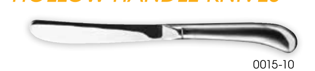 Product image #5 for Winco Lafayette 9-1/4 Inch Dinner Knife, Heavy Weight, Hollow Handle, Satin Finish, 18/0 Stainless Steel