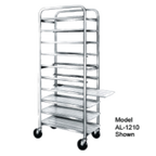Thumbnail image #1 for Winholt Equipment AL-1212 Mobile Aluminum Platter Rack, 12-Platter Capacity, 12" Platters, Open Sides