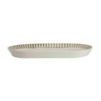 Thumbnail image #2 for Steelite International Robert Gordon, Adelaide Birch 6162RG128 Porcelain Oblong Tray, 11.875" x 6.25" x 1.125", Adelaide Birch 1 Dozen
