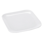 Thumbnail image #1 for G.E.T. Siciliano CS-6116-W Square Coupe Melamine Plate, White, 6 x 6 in. Case of 2 Dozen