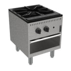 Thumbnail image #1 for Venancio USA Prime PSP181G-CL Gas Stock Pot Range, 18"W, 3-Ring Burner, Stainless Steel Front & Sides