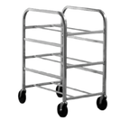 Thumbnail image #1 for Eagle Group Panco OBC-3A Open Box Rack, Holds 3 Boxes, Welded Aluminum, 5" Heavy-Duty Casters
