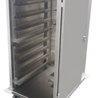 Thumbnail image #1 for IMC/Teddy TC1-18 Insulated Stainless Steel Tray Delivery Cart, 18-Tray Capacity, 15" x 20" Trays, Removable Slides