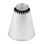 Thumbnail image #1 for JB Prince BA108 Sultan Pastry Tip, 1-1/4" Opening, 2-2/5"H, Protruding Cone, Stainless Steel