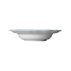 Thumbnail image #2 for Steelite International 62554FP814 Round Porcelain Rim Soup Bowl, 15 oz, 9.75" Case of 2 Dozen