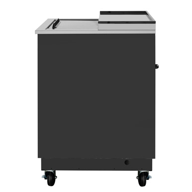 Product image #8 for KoolMore 25-Inch Commercial Glass Froster, 5 Cu. Ft., Black Steel Finish