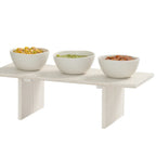 Thumbnail image #1 for Cal-Mil Vista 28600-6-141 Rectangular HDPE Buffet Riser, 20" x 8.5" x 6"H, Coastal