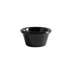 Thumbnail image #1 for G.E.T. Corona PM1044627124I Salsa Bowl, 1.78oz (52.62 cc), melamine, black, (Ready to Ship from Factory - 120 days for transit, MOQ 2 Case of 2 Dozen