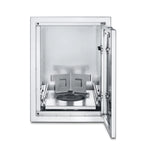 Thumbnail image #1 for Crown Verity Built-in IBILC-PH Large Built-In Charbroiler Cabinet with Propane Tank Holder, 304 Stainless Steel