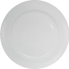 Thumbnail image #1 for International Tableware Sunburst™ SB-9 9" Round Porcelain Plate with Regular Patterned Rim, Bright White Case of 2 Dozen