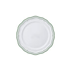 Thumbnail image #1 for Steelite International Folio, Porcelain 62580FP813 6.5-Inch Round Porcelain Rim Plate, Scalloped Edge Case of 2 Dozen