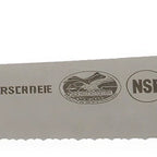 Thumbnail image #1 for JB Prince V820 12PL 12-Inch Stamped Slicer Knife, High-Carbon Stainless Steel, Black Plastic Handle
