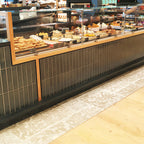 Thumbnail image #1 for Oscartek Rosa Pro ROSA PRO DP1300 Full-Service Deli/Pastry Showcase, 51 in, Straight Extra-Clear Glass, Self-Contained Refrigeration