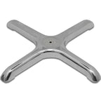 Thumbnail image #1 for Oak Street B22-CHR Table Base Foot, 22" x 22", Stamped Steel, Chrome