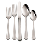 Thumbnail image #2 for 1880 Hospitality Seneca by Oneida® 1315KSBF Silver-Plated Butter Spreader, 5-1/2-inch Flat Handle Pack of 3 Dozen
