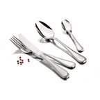Thumbnail image #2 for Ten Strawberry Street Solex, Perle PER-DK Dinner Knife, 8-15/16", Solid Handle, 13/0 Stainless Steel Pack of 12