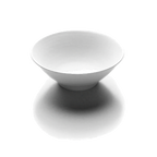 Thumbnail image #1 for G.E.T. Zen - EGS JW1008-W Round White Melamine Bowl, 40 oz, 8-3/8" Dia. x 3-1/8"H Case of 6