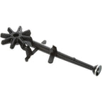 Thumbnail image #1 for AllPoints Foodservice Parts & Supplies 241159 Rear Top Cast Iron Burner Assembly with Air Shutter, 21-1/2 x 7-1/2 in