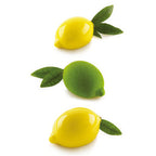 Thumbnail image #1 for Louis Tellier US Silikomart LIMONE120 Lemon-Shaped Silicone Pastry Mold with Plastic Support, 3.46"W x 2.4"D x 1.73"H Case of 5