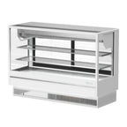 Thumbnail image #2 for Turbo Air TCDD-72H-UF-W(B)-N Refrigerated Deli Case, 72-1/2"W, Straight Glass, Self-Contained Refrigeration, 2 Shelves
