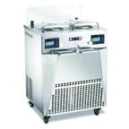 Thumbnail image #1 for GTI Designs BGI-Continuous Churning CC 200 Continuous Churning Gelato Machine, 2 Independent Cylinders, Air-Cooled, Self-Contained Refrigeration