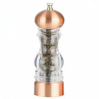 Thumbnail image #1 for Chef Specialties Professional Series Vanguard 29185 Pepper Mill, 7-1/2" High, Clear Acrylic, Adjustable Stainless Steel Mechanism Case of 24
