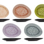 Thumbnail image #1 for Tableware Solutions USA Streetfood, Cosy & Trendy 5321015 Oval Melamine Plate, Pebble, 15 x 11.5 cm