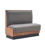 Thumbnail image #1 for ATSMFG ATS AT&S-AS-KR36-P GR6 Karender Standard Booth, single, 48" long x 36" high, Plain back, Upholstery and foam fitted over a computer-cut