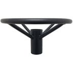 Thumbnail image #1 for Oak Street SSBFOOTRING 3" " 3-Inch Foot Ring for Bar-Height Table Bases, Stamped Steel, Black Sandtex Finish